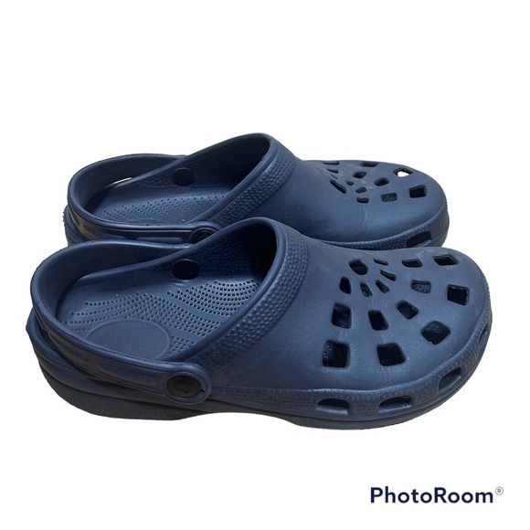 Caged Black Sandals Men’s Sz 7 Women’s Sz 9 Closed Toe Water Shoe main image 4